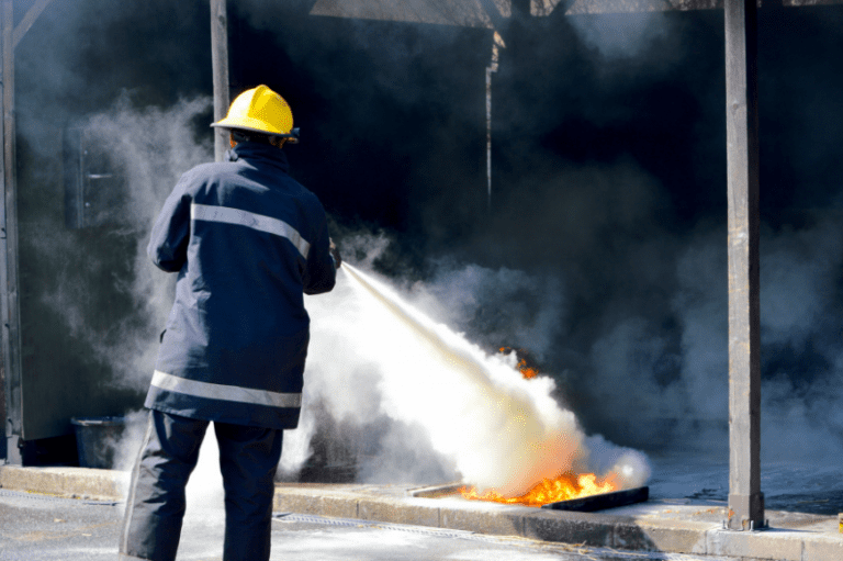 STCW Advanced Fire Fighting Training UKSA