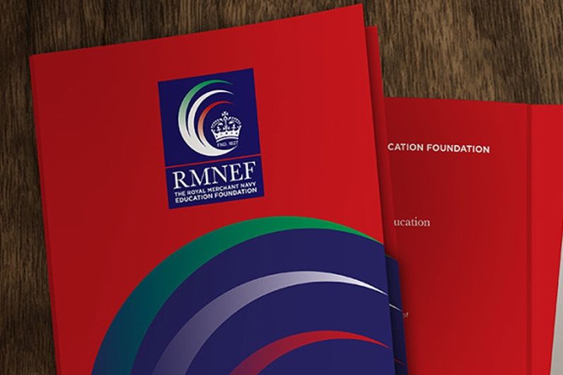 A close up shot of the RMNEF brochure