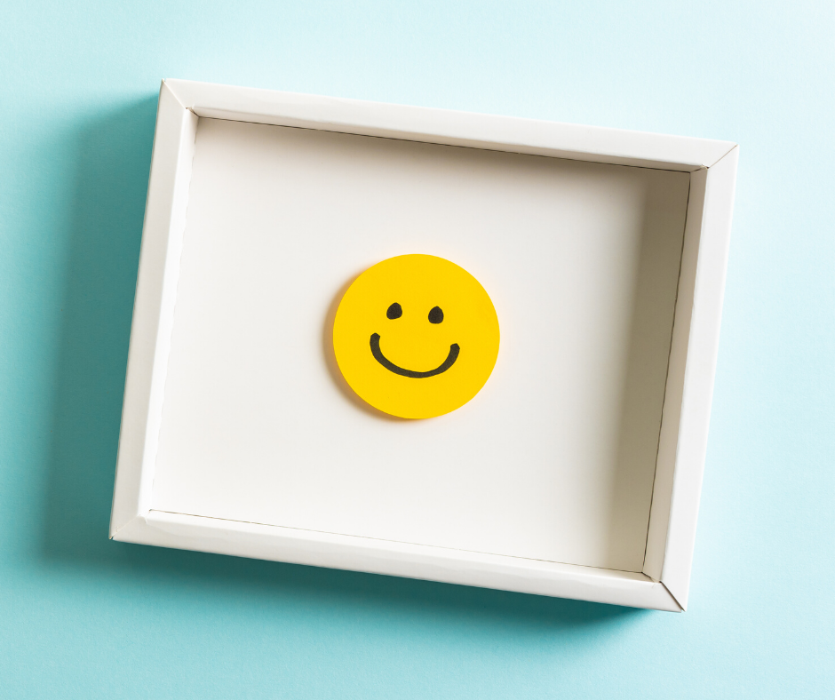 A Happy Face in a photo frame