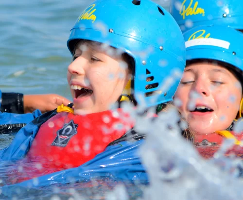 children enjoying watersports at UKSA