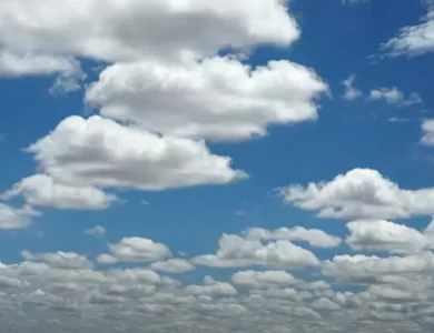 cumulus clouds